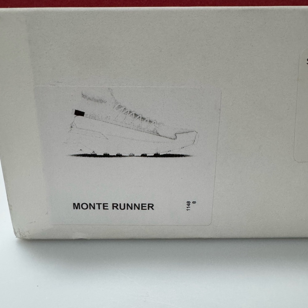 Moncler Monte Runner Sneakers Green Men’s Size EU 41/US 8 - Picture 8 of 8
